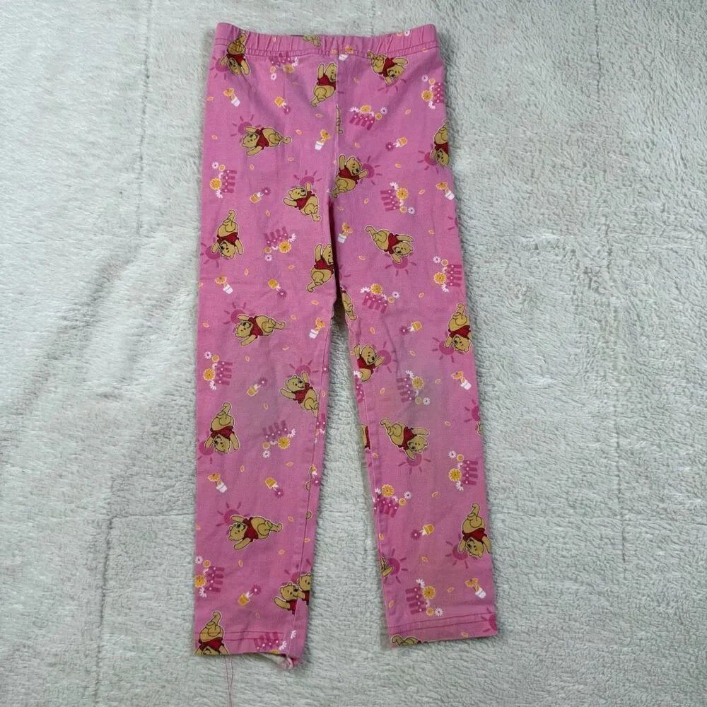 Vintage Y2K Winnie the Pooh Kids Youth Leggings